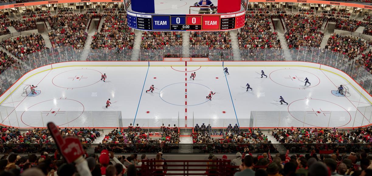 United Center - Section Sro Seat View