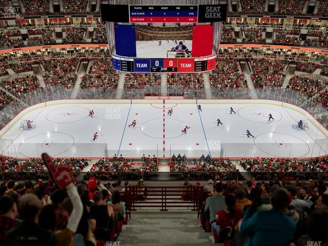 United Center - Section Sro Seat View