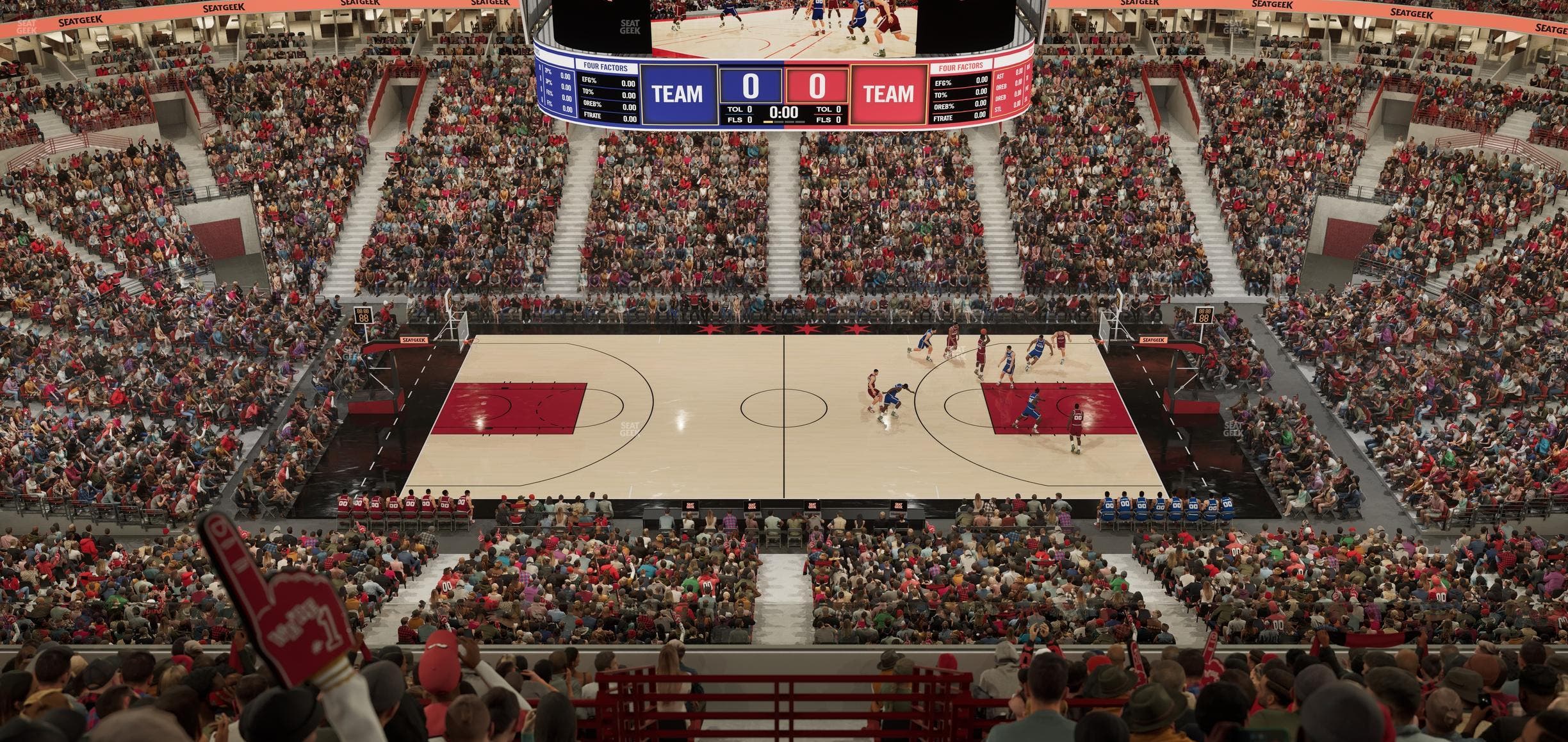 United Center - Section Sro Seat View