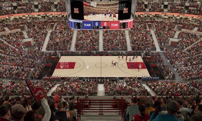 United Center - Section Sro Seat View