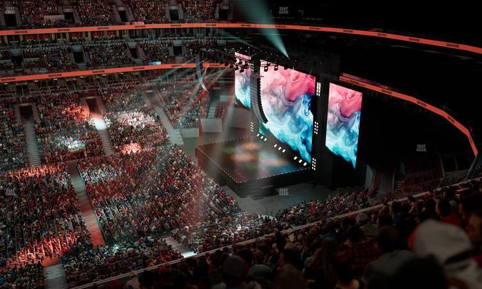 United Center - Section Sro Seat View