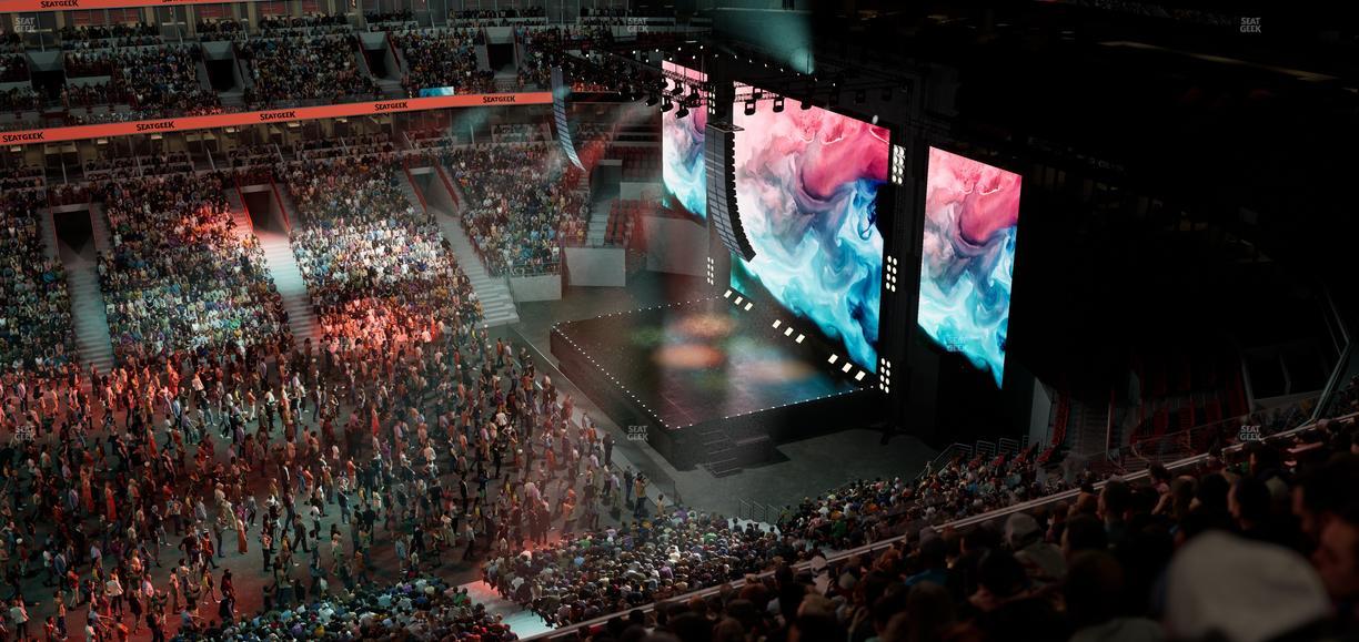 United Center - Section Sro Seat View