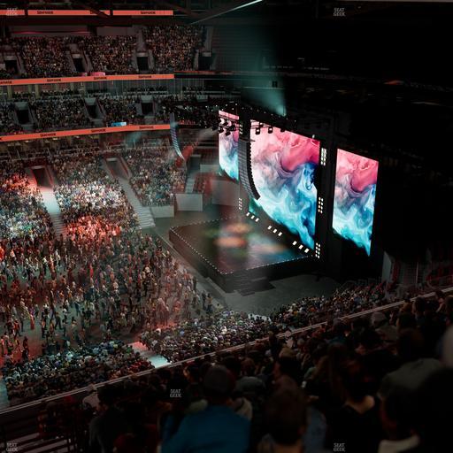 United Center - Section Sro Seat View