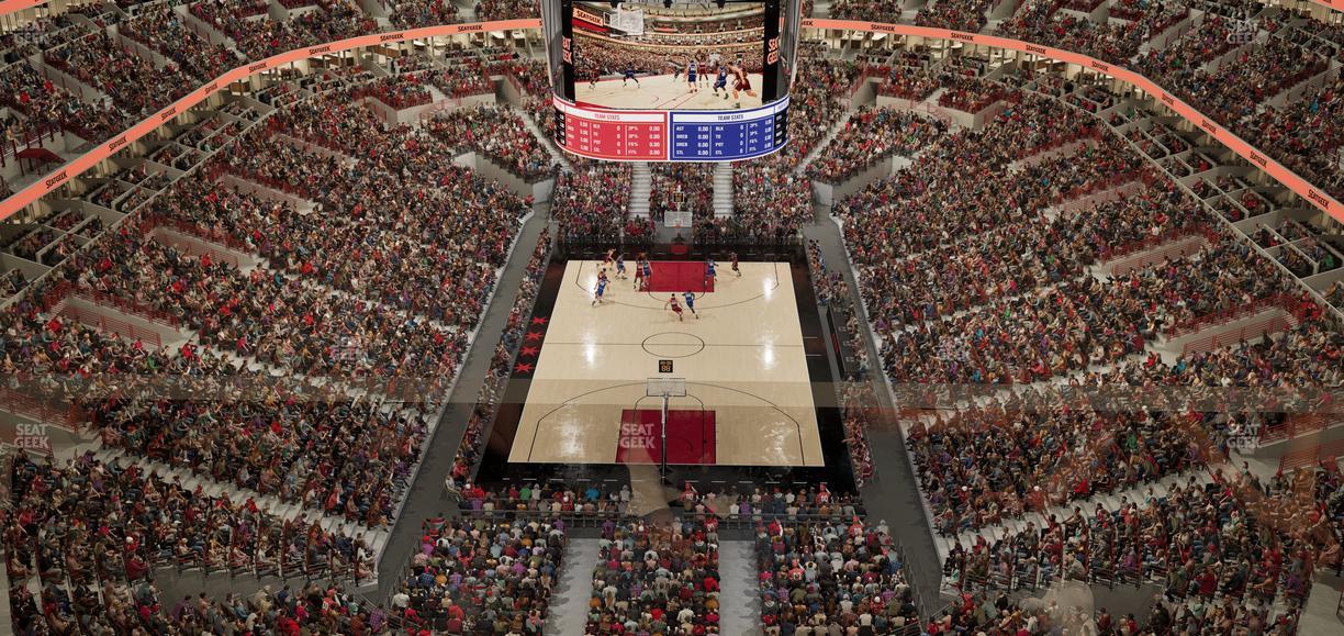 United Center - Section Super Suite A Seat View