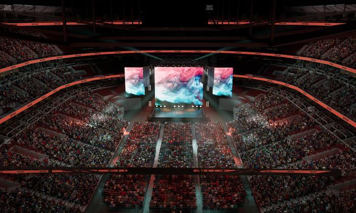 United Center - Section Super Suite A Seat View