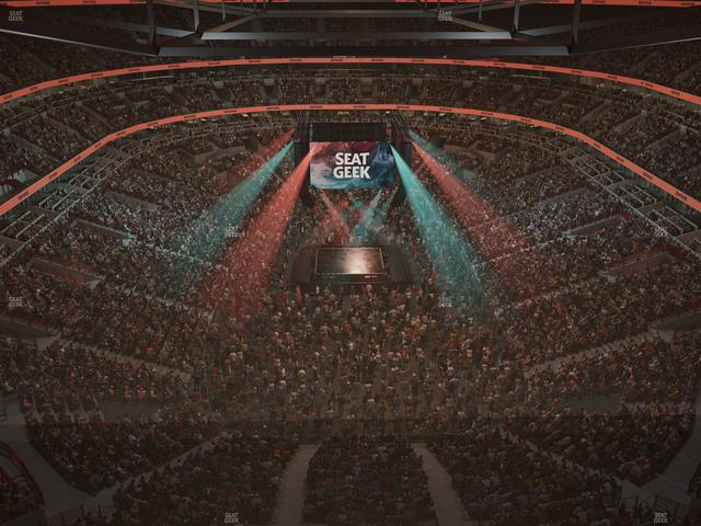 United Center - Section Super Suite B Seat View