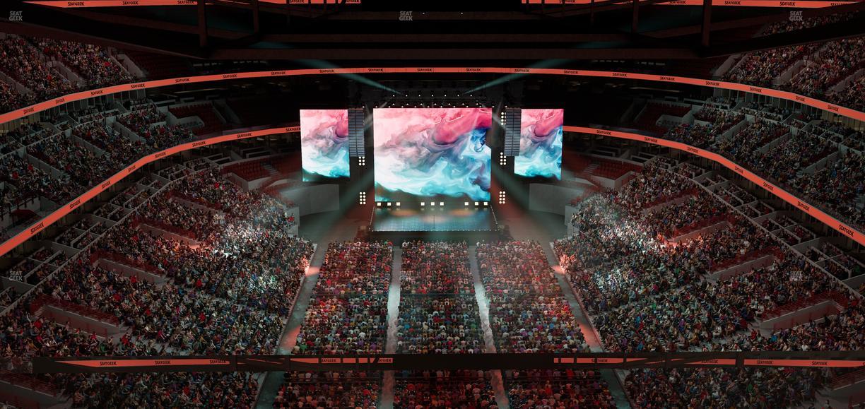 United Center - Section Super Suite B Seat View