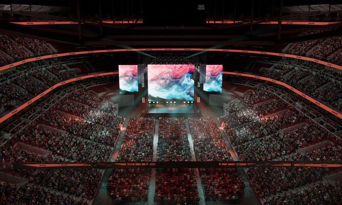 United Center - Section Super Suite B Seat View