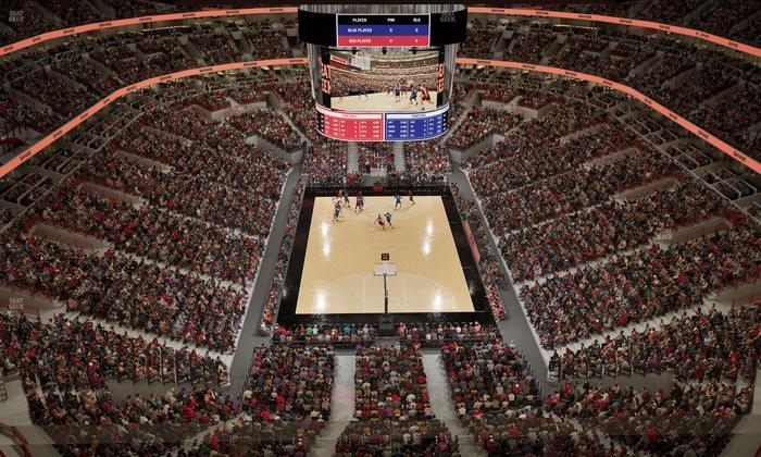 United Center - Section Super Suite B Seat View