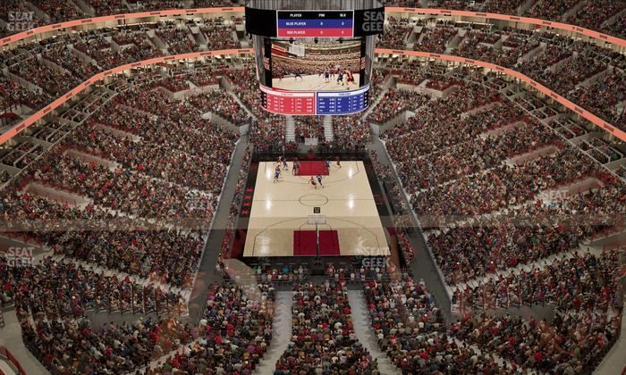 United Center - Section Super Suite B Seat View