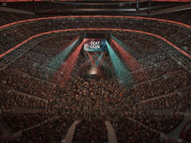 United Center - Section Super Suite C Seat View