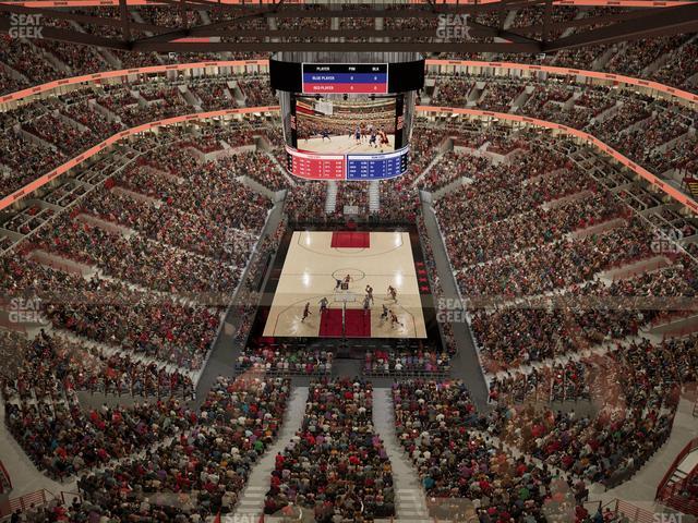 United Center - Section Super Suite C Seat View United Center - Section Super Suite C Seat View
