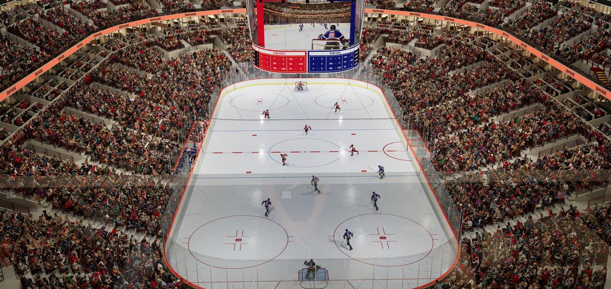 United Center - Section Super Suite D Seat View