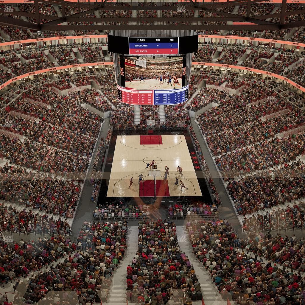 United Center - Section Super Suite D Seat View