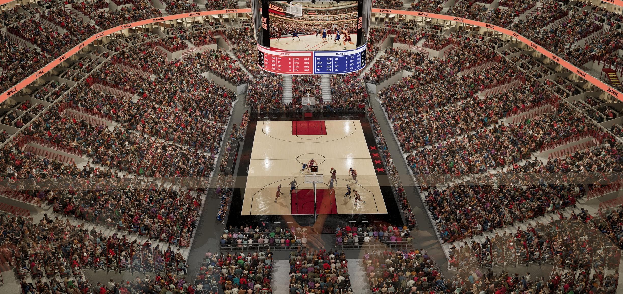 United Center - Section Super Suite D Seat View