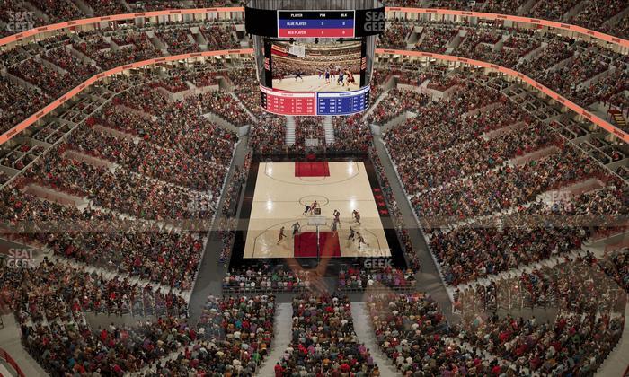 United Center - Section Super Suite D Seat View