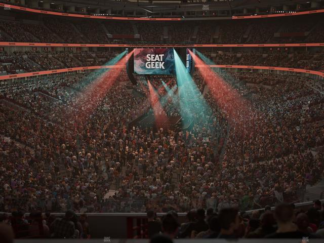 United Center - Section Theater Box 15 Seat View