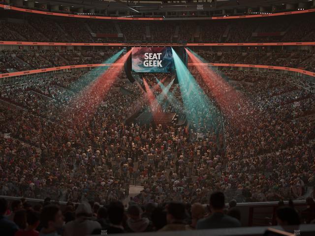 United Center - Section Theater Box 16 Seat View
