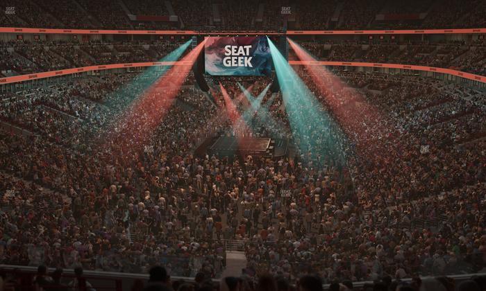 United Center - Section Theater Box 17 Seat View