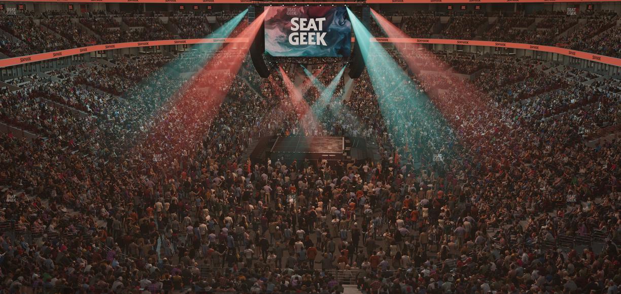 United Center - Section Theater Box 18 Seat View