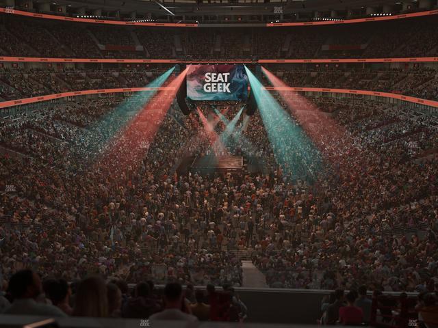 United Center - Section Theater Box 18 Seat View