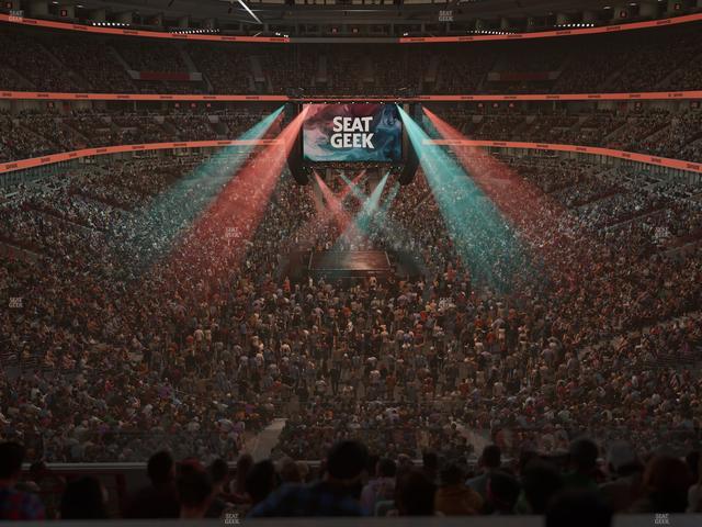 United Center - Section Theater Box 19 Seat View