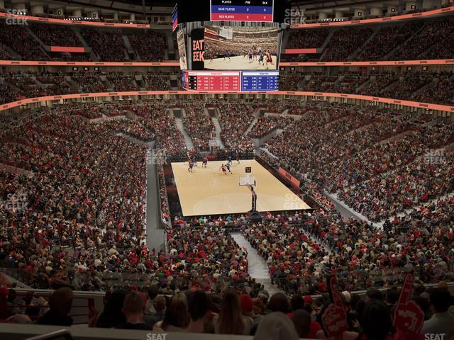United Center - Section Theater Box 21 Seat View