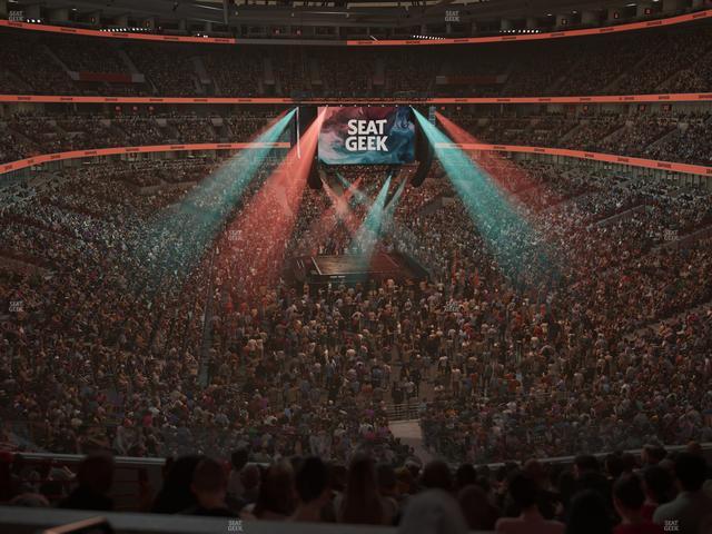 United Center - Section Theater Box 21 Seat View