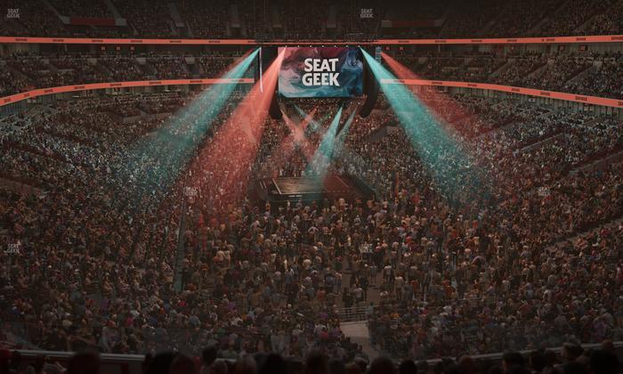 United Center - Section Theater Box 21 Seat View