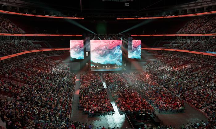 United Center - Section Theater Box 21 Seat View