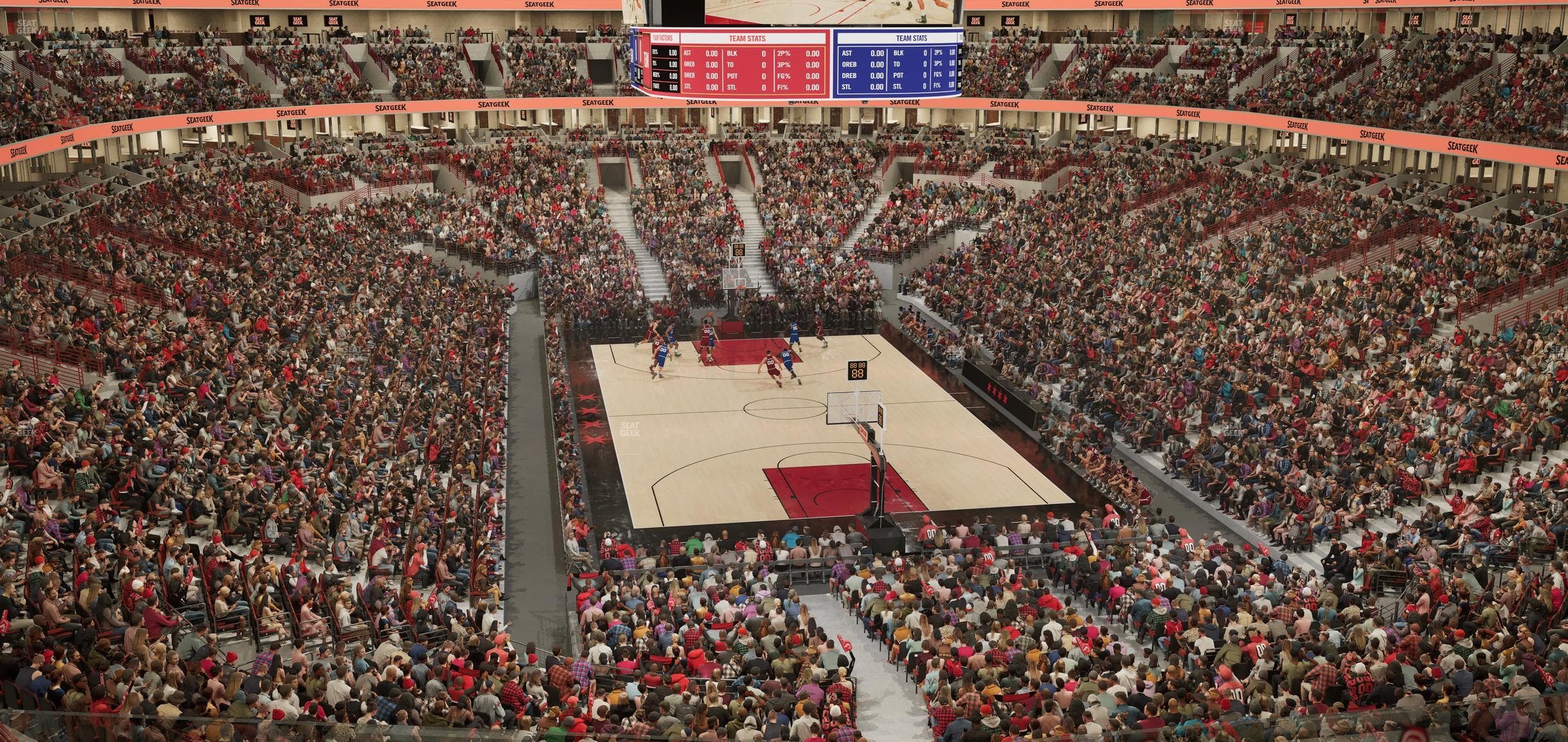 United Center - Section Theater Box 21 Seat View