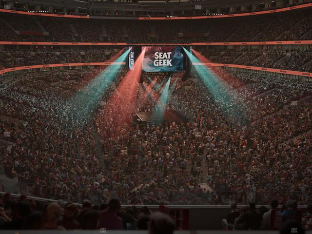 United Center - Section Theater Box 22 Seat View