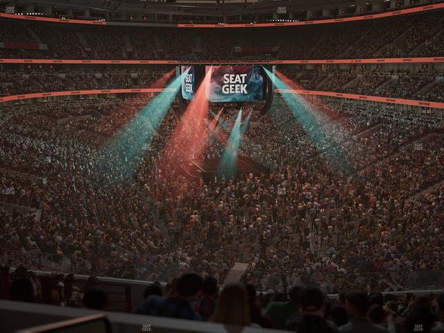 United Center - Section Theater Box 23 Seat View