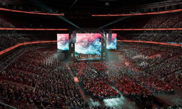 United Center - Section Theater Box 23 Seat View