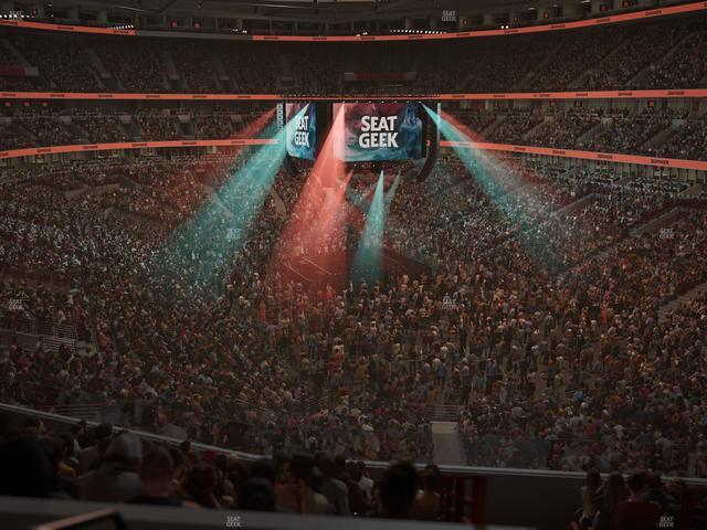 United Center - Section Theater Box 24 Seat View