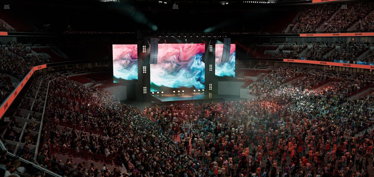 United Center - Section Theater Box 25 Seat View