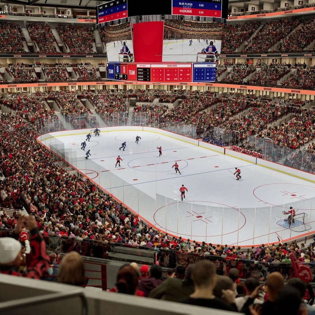 United Center - Section Theater Box 25 Seat View