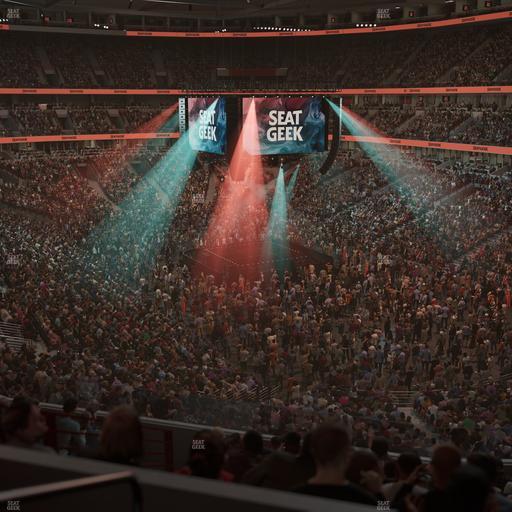 United Center - Section Theater Box 25 Seat View