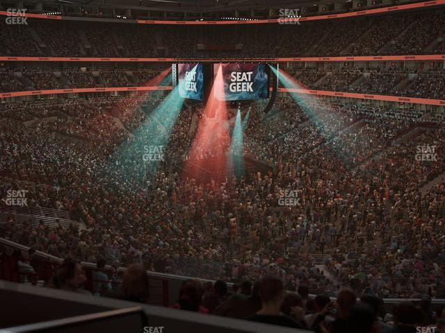 United Center - Section Theater Box 25 Seat View United Center - Section Theater Box 25 Seat View