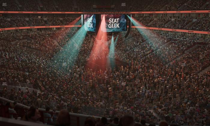 United Center - Section Theater Box 25 Seat View