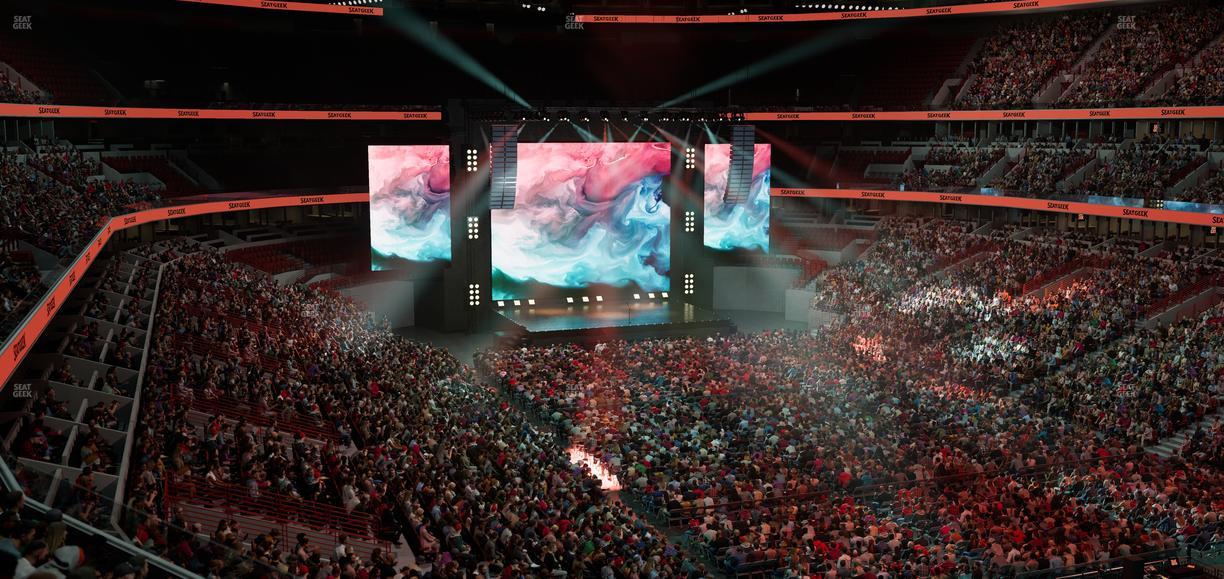 United Center - Section Theater Box 25 Seat View