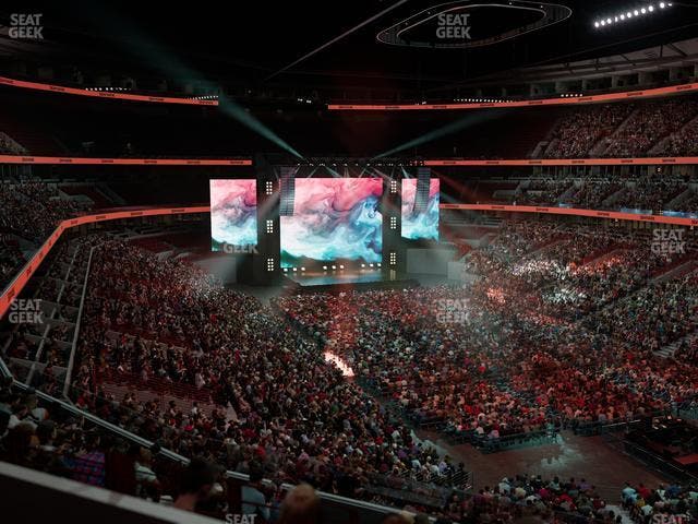 United Center - Section Theater Box 25 Seat View