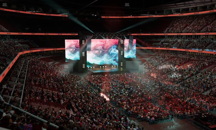 United Center - Section Theater Box 25 Seat View
