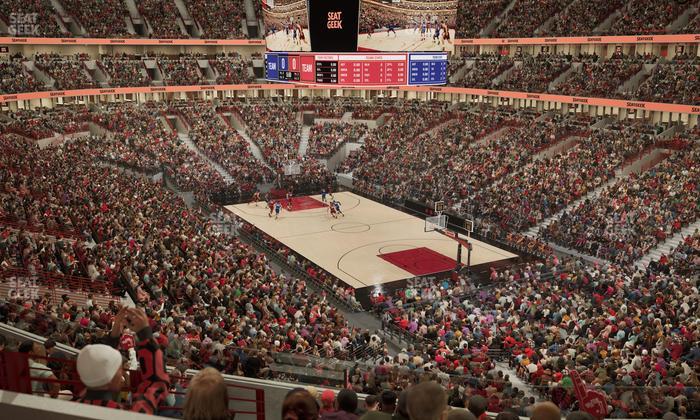 United Center - Section Theater Box 25 Seat View