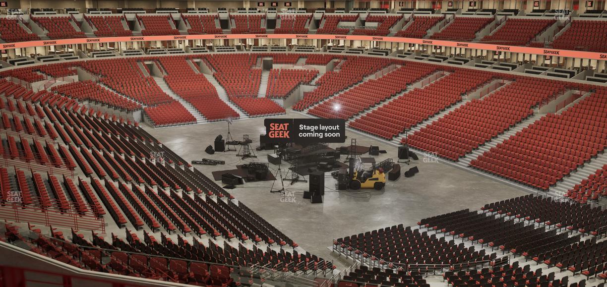 United Center - Section Theater Box 25 Seat View