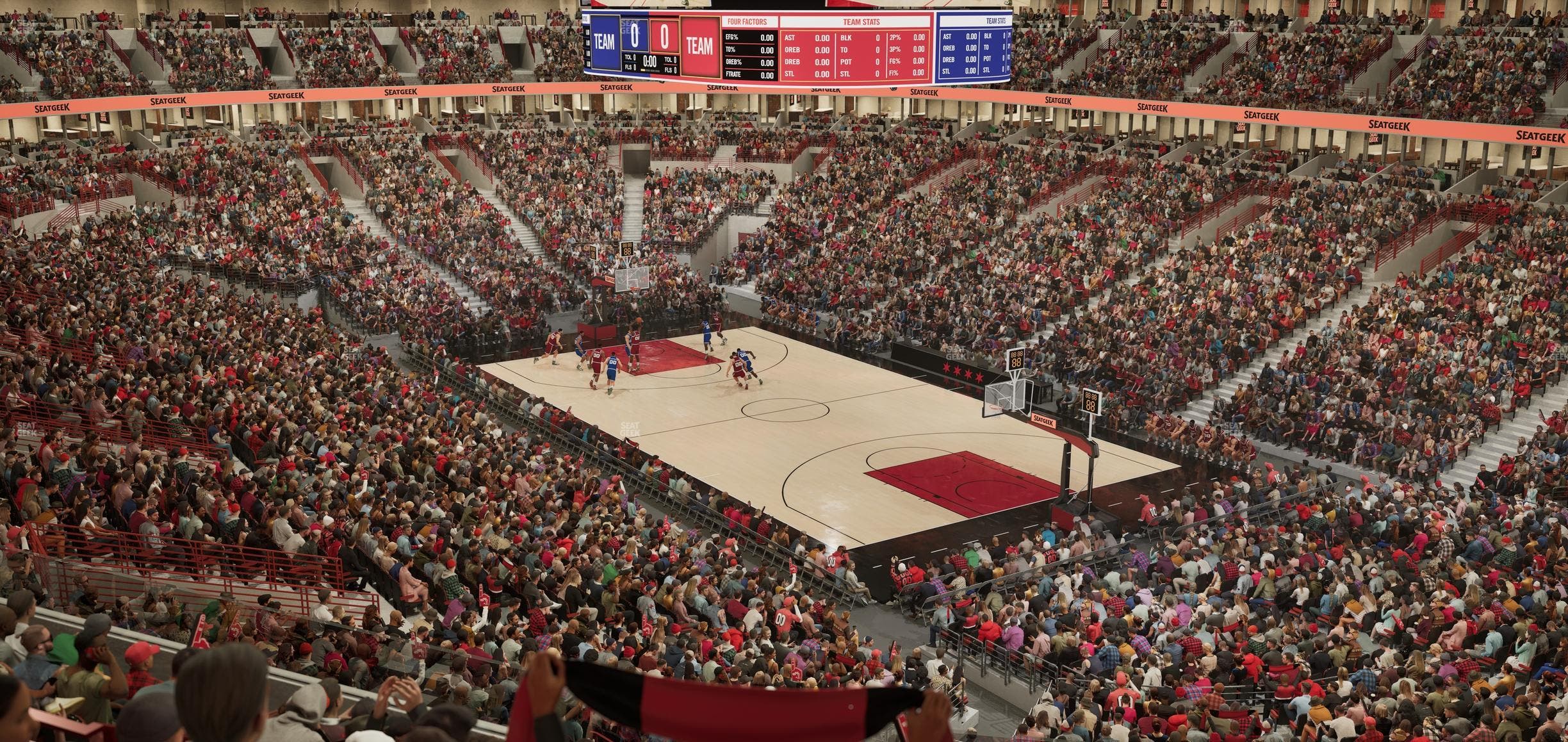 United Center - Section Theater Box 26 Seat View