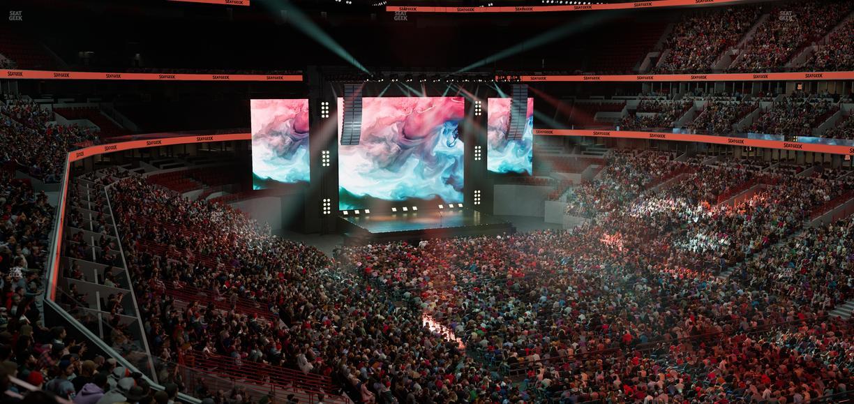 United Center - Section Theater Box 26 Seat View