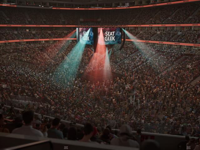 United Center - Section Theater Box 26 Seat View