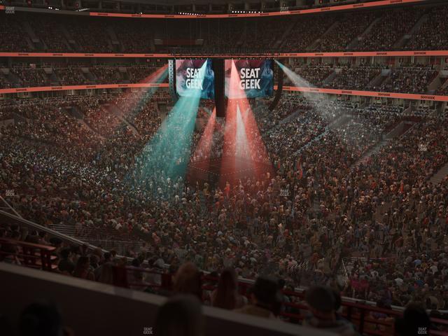 United Center - Section Theater Box 27 Seat View
