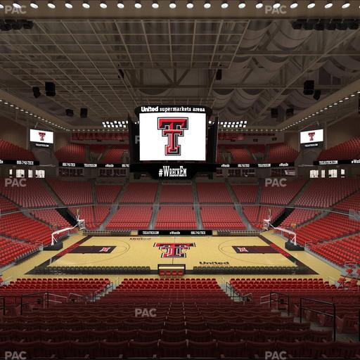 United Supermarkets Arena - Section 101 Seat View